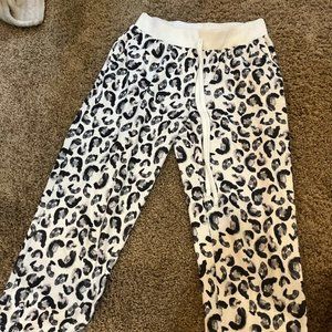 Altar'd State Drawstring Cheetah sweatpants